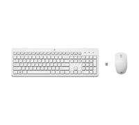 HP 230 Wireless Mouse and Keyboard Combo clavier Souris incluse RF sans fil Blanc Blanc G