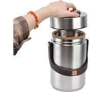 2300ml Insulated Lunch Containers Portable 304 Stainless Steel Vacuum Insulated Food Jar Vacuum Bento Lunch Box