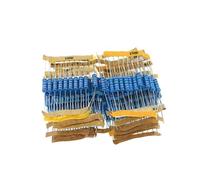 230pcs/lot Resistor Kit 2W 1% 23values X 10pcs Metal Film Resistor Assortment Kit Set 22 ohm - 1mohm resistor samples kit BIANMTSW
