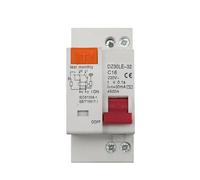 230V 1P+N Residual Current Circuit Breaker With Over And Short Current Leakage Protection RCBO MCB 6-63A NWPNLXEA(20A)