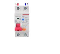 230V 50/60 HZ RCBO MCB 30mA Residual Current Circuit Breaker With Over Current And Leakage Protection 6/10/16/20/25/32/40 A AUOQKQUT(B25A)
