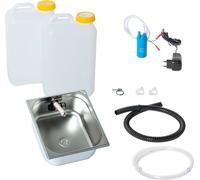 230V Camping Evier kit lavabo 354x325x150 Intégr. camping-car T5 T7