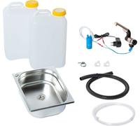 230V Cuisine Camper Kit Evier 325x265x100mm Barwig Chrome 19Litres T4, Citroën