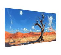 230x90cm Diamond Painting Grand Paysage, Loisirs Créatifs Adultes Broderie Diamant Kit Complet, Arbre Peinture Diamant Artisanat Strass Painting pour Adultes, Tableau Decoration Murale, Model,F-19