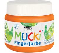 [23103] KREUL Gouache aux doigts "MUCKI", orange, 150 ml, à base