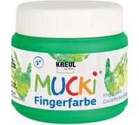 [23110] KREUL Gouache aux doigts "MUCKI", vert, 150 ml, à base