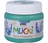 [23123] KREUL Gouache aux doigts nacrée "MUCKI", vert émeraude, 150