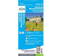 2313ot forets de montmorency de l'isle-adam et de carnelle Série Bleue 2313 Ouest - Collectif - Ign Institut Geographique National - broché - Atlas / carte