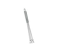 Metaltex 233216010 Imperial Fouet avec Balle Acier Inoxydable Argent 30 x 2 x 2 cm