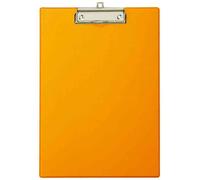 Porte-Bloc Plastifié - Format A4 - Orange - Maul