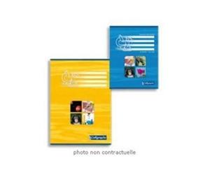2337200 cahier 70g 17x22 tp 64 pages caligraphe 100100452