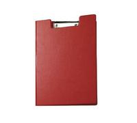 [2339225-10] Maul Lot de 10 Porte-blocs à Rabat Carton plastifié format A4 Rouge