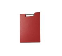 [2339225-10] Maul Lot de 10 Porte-blocs à Rabat Carton plastifié format A4 Rouge