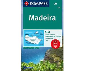 234 madeira - 1/50 000 - Collectif - Kompass Karten - Atlas / carte