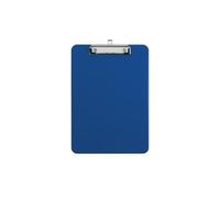 [2340537] Maul Porte-bloc plastique A4 avec clip nickelé Bleu