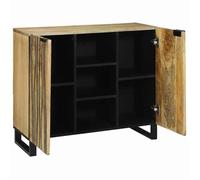 [2359852]Buffet/Commode/Sidebord - Marron 90x33x75cm bois de manguier massif,Poids:28.2 Kg