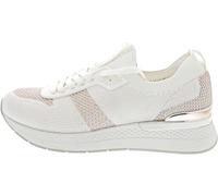 Tamaris Femme 1-23712-42 Basket, Blanc/Or Rose, 38 EU
