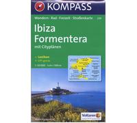 239 ibiza - formentera 1/50 000 - Collectif - Kompass Karten - broché - Atlas / carte
