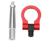 23937 Crochet Remorquage De Remorque Avant Arrière Pour Véhicule Pour Mitsubishi Pour Lancer Pour EVO X 10 2008-2016 Cache-œillets remorquage voiture(ROUGE)