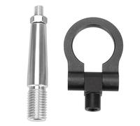 23937 Crochet Remorquage De Remorque Avant Arrière Pour Véhicule Pour Mitsubishi Pour Lancer Pour EVO X 10 2008-2016 Cache-œillets remorquage voiture(Noir)