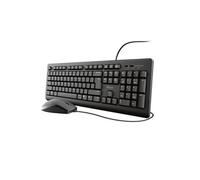 23971 clavier Souris incluse USB QWERTY Italien Noir
