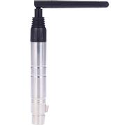 23DBM High Power 1000M Ultra Long Distance 2.4G ISM DMX512 Wireless Female XLR Receiver Lighting Controller with Antenna for LED Stage PAR Effect Lamp (Contrôleur d'éclairage sans fil XLR femelle avec