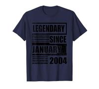 23e Anniversaire légendaire Depuis Janvier 2004 Citation d'anniversaire T-Shirt