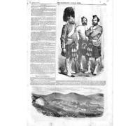 23ème Impression des Montagnards 1857 de Régiment d'Uniformes