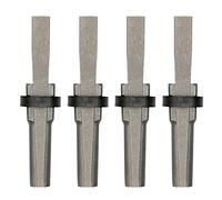 23mm Plug Wedge et plumes cales béton Marbre Granite Rock Pierre Splitter Outil à Main;190 mm de long, grande taille;Coin Eclateur(4 bâtons)