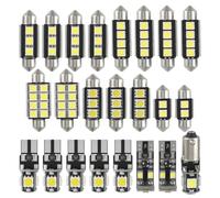 23pcs Ampoules LED Voiture T10 W5W C5W 31/36/42mm 6000K Sans Erreur | Éclairage Intérieur Auto Canbus Blanc Xénon 6000K Plafonnier Coffre Plaque pour VW Ford Honda Kit Led Voiture Interieur