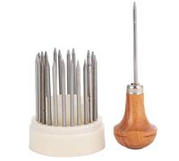 23pcs Bijoux Graver Outil, Graver Beader Métal Perle Ensemble D'outils de Bijoux Diamant Pierre Réglage de la Machine-outil de Gravure pour la Fabrication de Bijoux Faits à la Main Bricolage