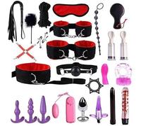 23pcs Bondage Sm Cosplay pour Couple Coffret de Sextoys