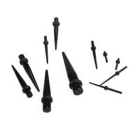 23pcs Ear Stretching Plug Cône Expandeurs Brancards