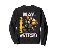 23rd Birthday Raccoon Beer May 2003 Vintage 23 Years Old Sweatshirt