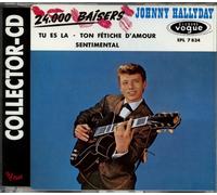 24 000 Baisers - Tu Es Là - Ton Fêtiche D'amour - Sentimental - 4 Titres - Collector Cd - Vogue 191041