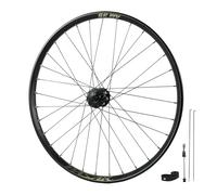 24/26/27,5/29'' Vélo De Dirt Jump QR Roue Avant Vis De Blocage Roues Arrière pour VTT/AM/DH Jantes en Alliage D'aluminium pour 8-12 Vitesses 32 Trous(Front-Black,27.5in)