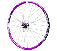 24/26/27,5/29in Paire De Roues for VTT Jante en Alliage D'aluminium Ultralégère 32H Avant Roue 15X100 Mm Roue Arrière 12 X148 Mm Axe Traversant Frein À Disque Jeu De Roues(Front,Purple27.5inch)