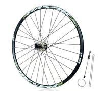24/26/27,5/29in Roue Arrière VTT Dégagement Rapide 10 X 135mm Frein À Disque Moyeu Arrière 32H pour Cassette 8/9/10/11/12 Vitesses(Color-Green,26in)