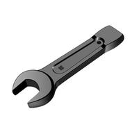 24/27/30/32/34/36/38 mm - Clé à fourche robuste à tête unique - Pour l'entretien de l'automobile, le matériel automobile, les outils à main, extrémité ouverte, acier au carbone de qualité industrielle