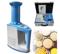 24/35 Types D'HumidimèTres NuméRiques Pour CéRéAles, Testeur D'Humidité Pour Grains De Café, Mesure Du Poids, De La Densité, De La TempéRature, Plage De 3 à 35%,24Grains-suitcase