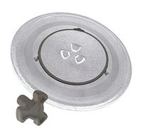 24.5cm Plateau Micro Onde Universel 255mm Plateau Tournant En Verre 10.6'' Plateau Tournant Micro-ondes 315mm Micro-ondes Plaque Avec Coupleur De Plateau Tournant Et Support Plateau ( Size : Diameter