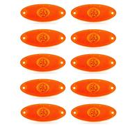 24/7 Auto 10 feux de position latéraux à LED 24 V orange lampes de marquage feux de position latéraux universels pour camionnette caravane camion poids lourd bus