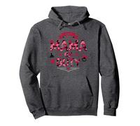 24/7 Mama on Duty: Pink Camo Mom Life, Mama Sweat à Capuche, Unisexe pour Adultes, Chiné Foncé, M