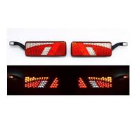 24/7auto 2x 24V LED Feux Arrière + Côté Marqueur Lampes Camion Remorque Châssis Camper Caravane
