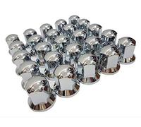 24/7Auto 30 pièces 30 mm Écrou Boulon Caps couvertures Chrome Plastique Roue de Camion remorque