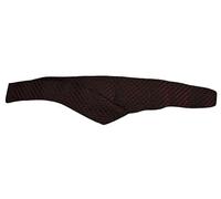 24/7Auto Housse de tableau de bord en cuir écologique pour camions MP4 Actros Noir avec coutures rouges