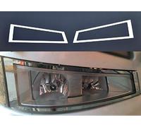 24/7Auto Lot de 2 décorations de feux antibrouillard avant en acier inoxydable pour camions FH4 Euro6 2013+