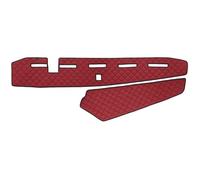 24/7auto Rouge Tableau de Bord Eco Cuir Tapis Housses Pour FH4 Euro6 avec Capteur