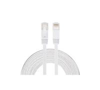 (#24) 8m CAT6 Ultra-thin Flat Ethernet Network LAN Cable, Patch Lead RJ45 (White)