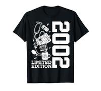 24 Ans INSOIRES DE Malade 2002 INFIRIEUR 24 Ans d'anniversaire T-Shirt